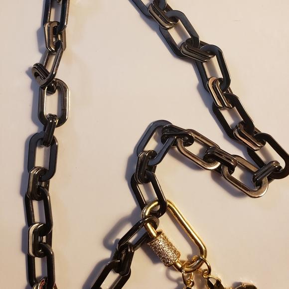 Melania Clara gunmetal necklace - Picture 5 of 5